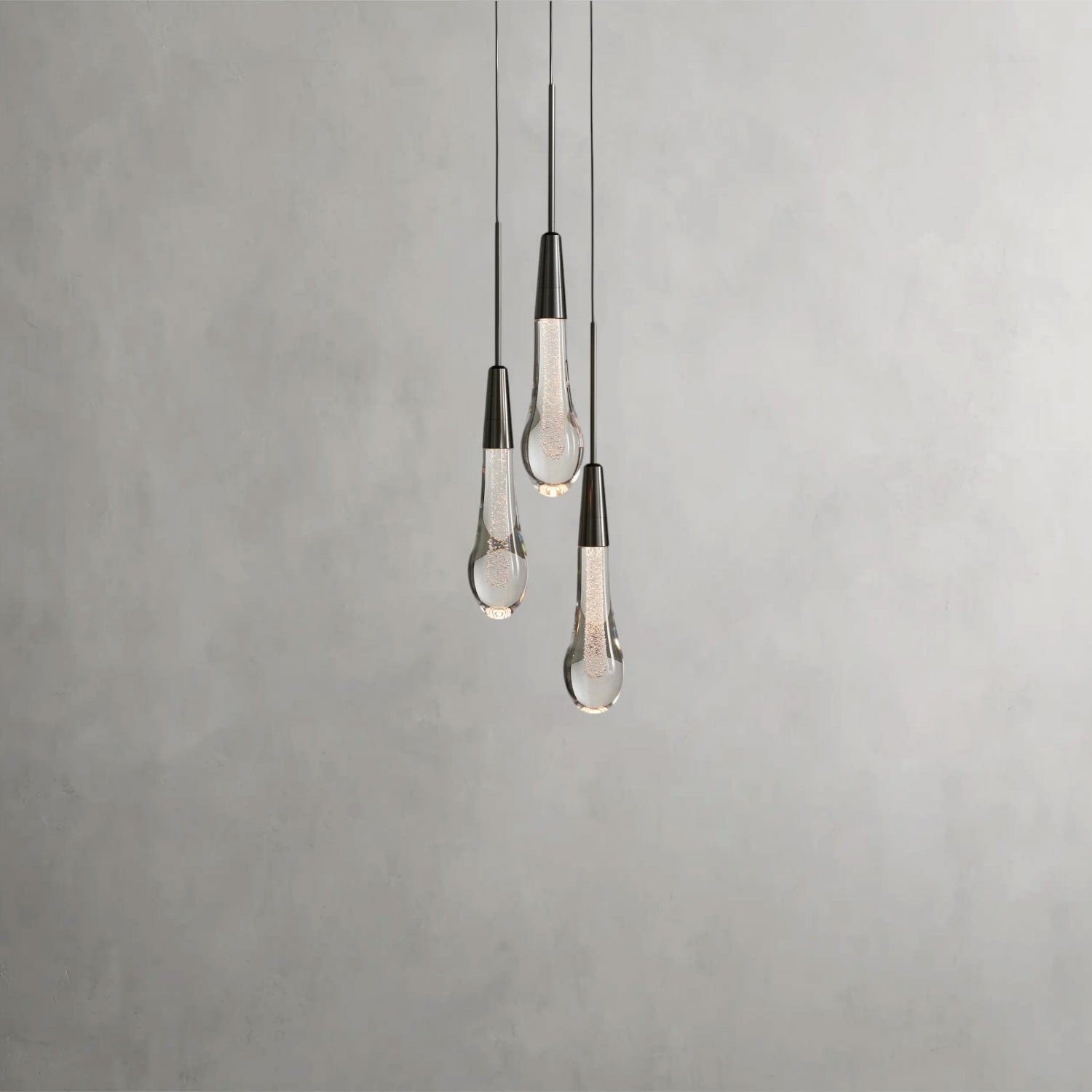 Soltaire Cluster Pendant